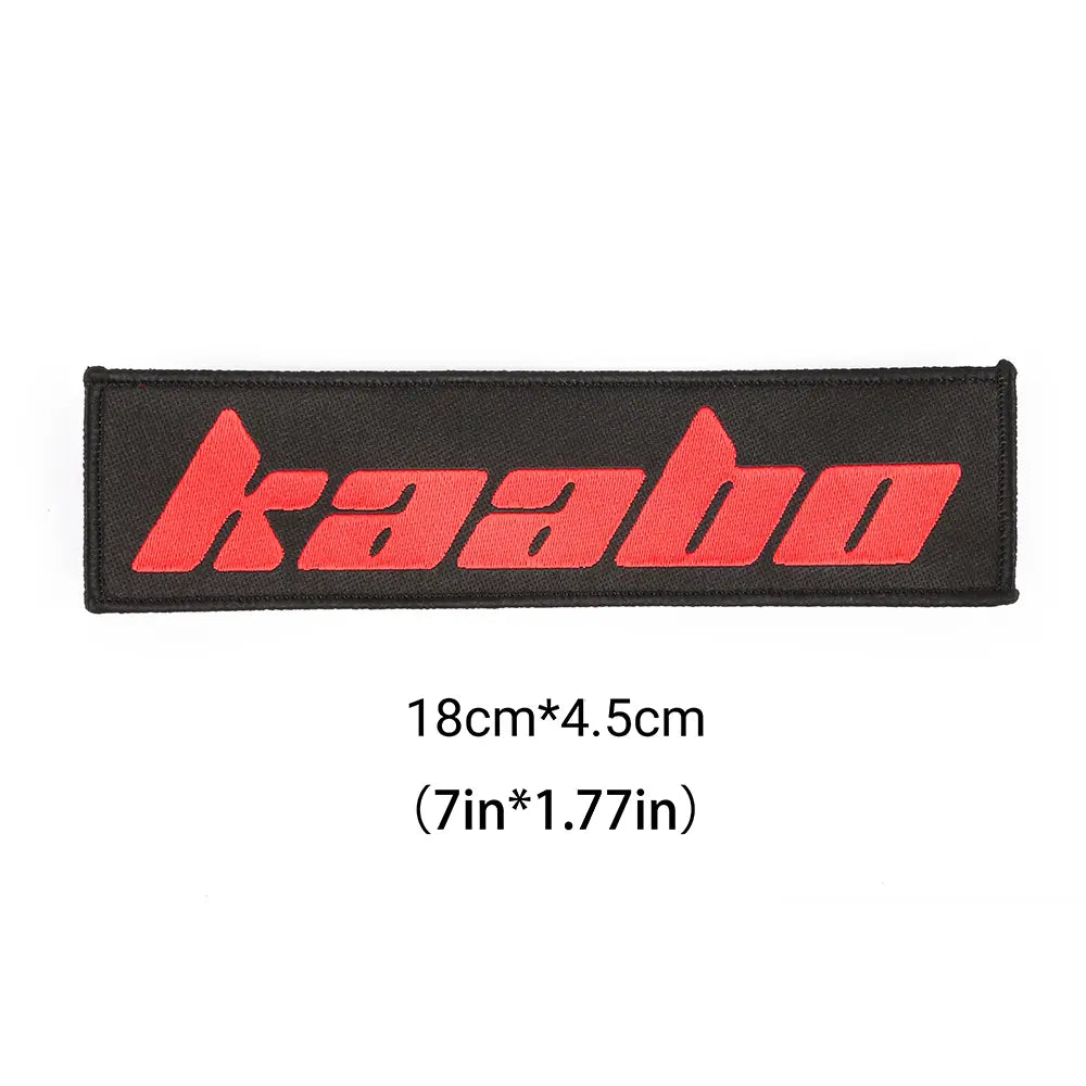 Embroidered Velcro Patches - Kaabo