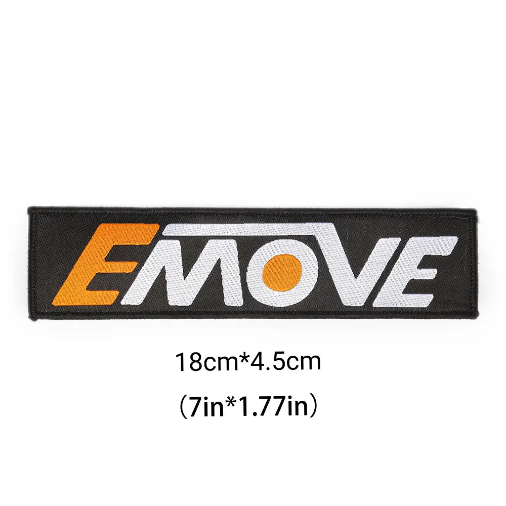 Embroidered Velcro Patches - EMOVE