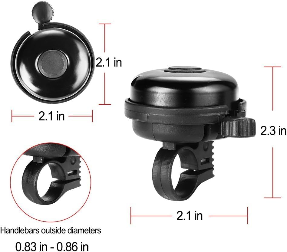 Classic Bicycle Bell (3 Pack)