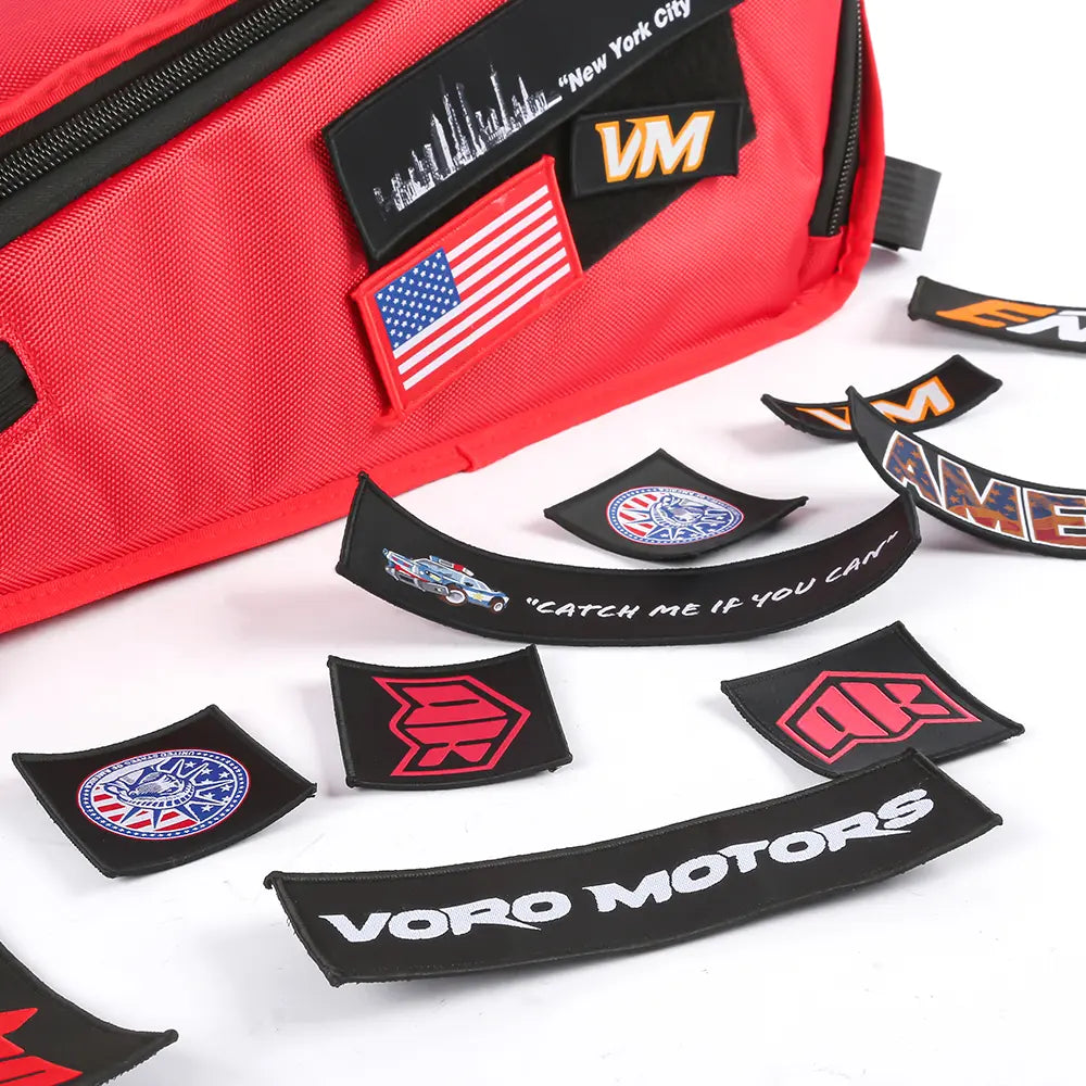 Embroidered Velcro Patches - VORO MOTORS