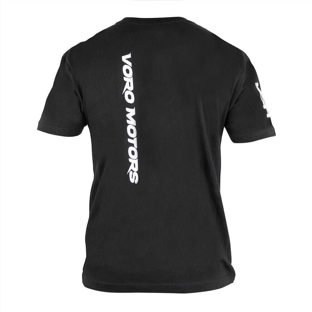 VOROMOTORS T shirt unisexe avec grand mot symbole VORO MOTORS